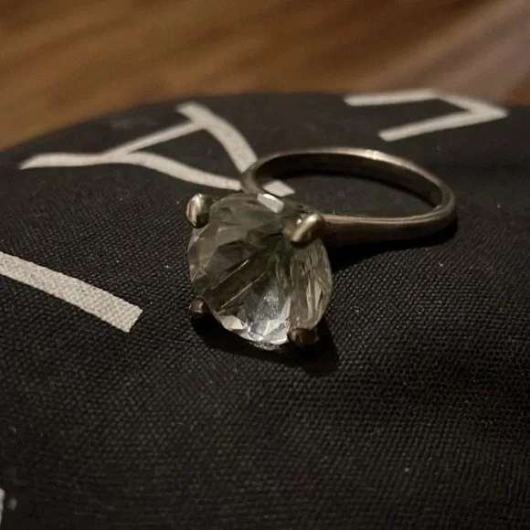 Large Ring Paperweight - Purse Hook - Womens Accessories - Crystals - Home Decor - Picture 4 of 6